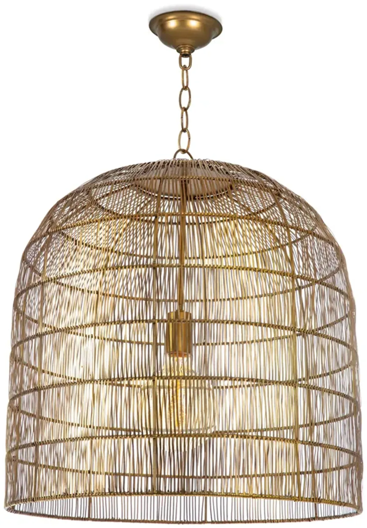 Fresco Metal Pendant (Brass)