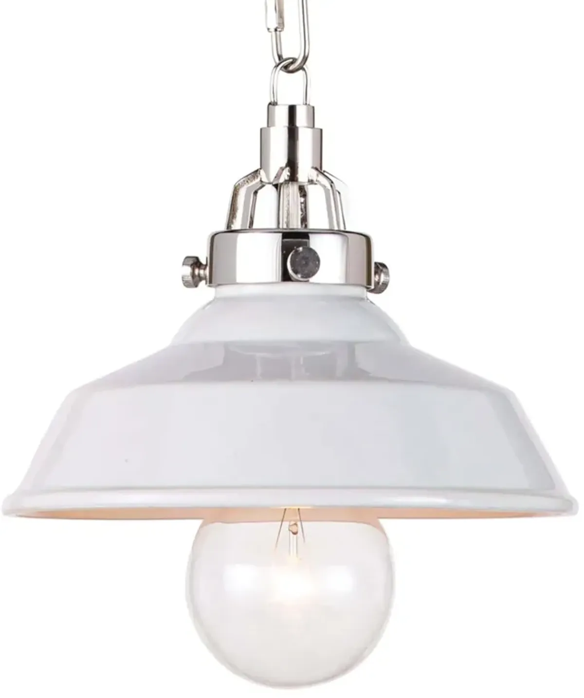 Maine Ceramic Pendant Small (White)