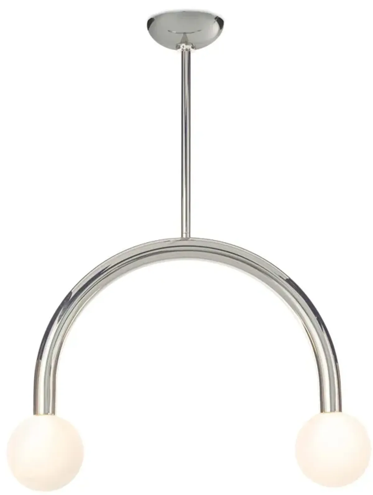 Happy Pendant Small (Polished Nickel)