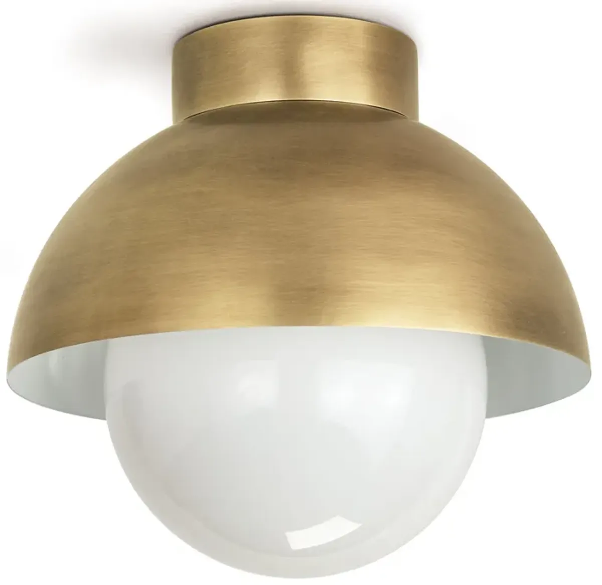 Montreux Flush Mount (Natural Brass)