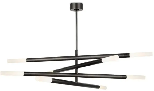 Wick Chandelier (Oil Rubbed Bronze)