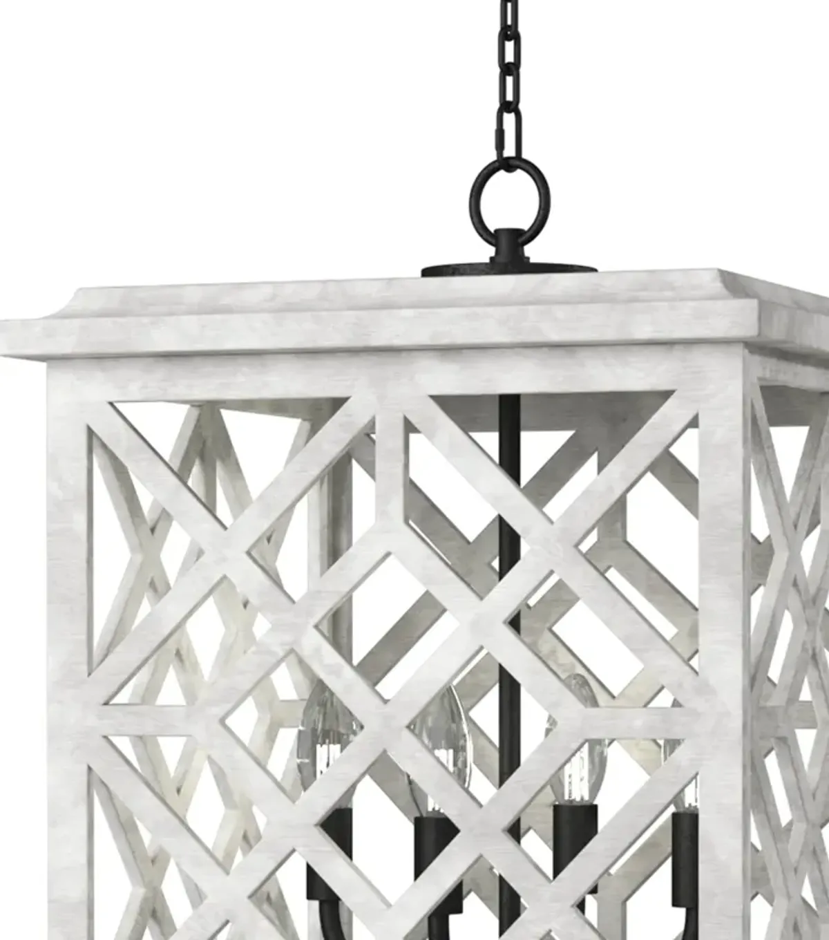 Chatham Wood Lantern (White)