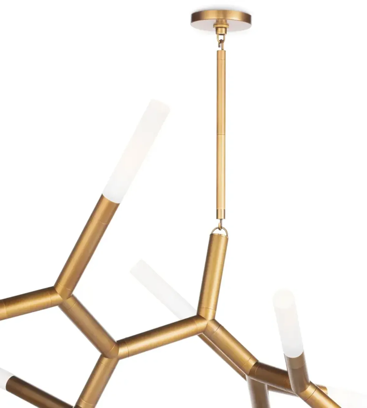 Traveler Chandelier Large (Natural Brass)