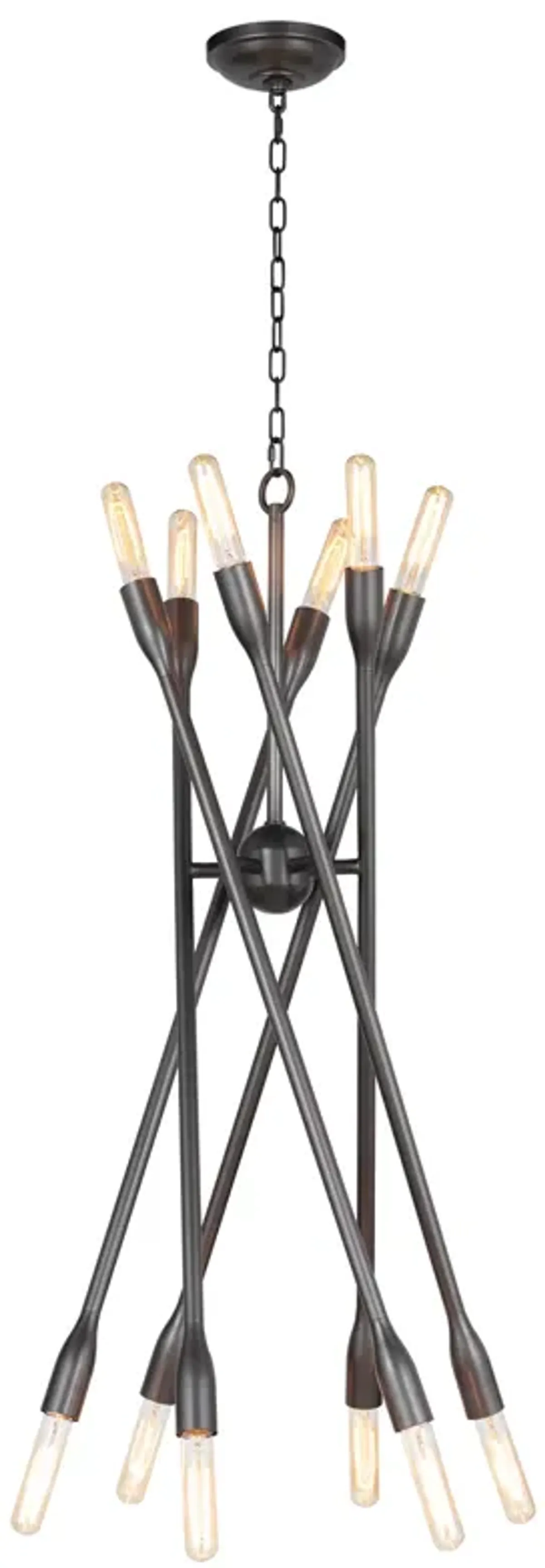 Cobra Chandelier Large (Oil Rubbed Bronze)