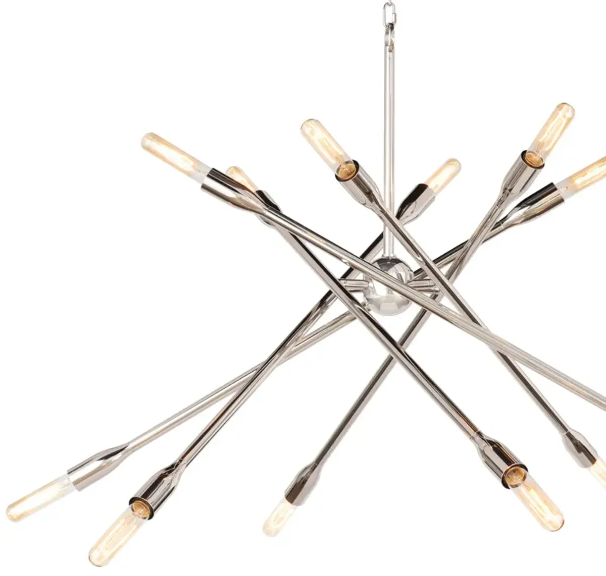 Cobra Chandelier Large (Polished Nickel)