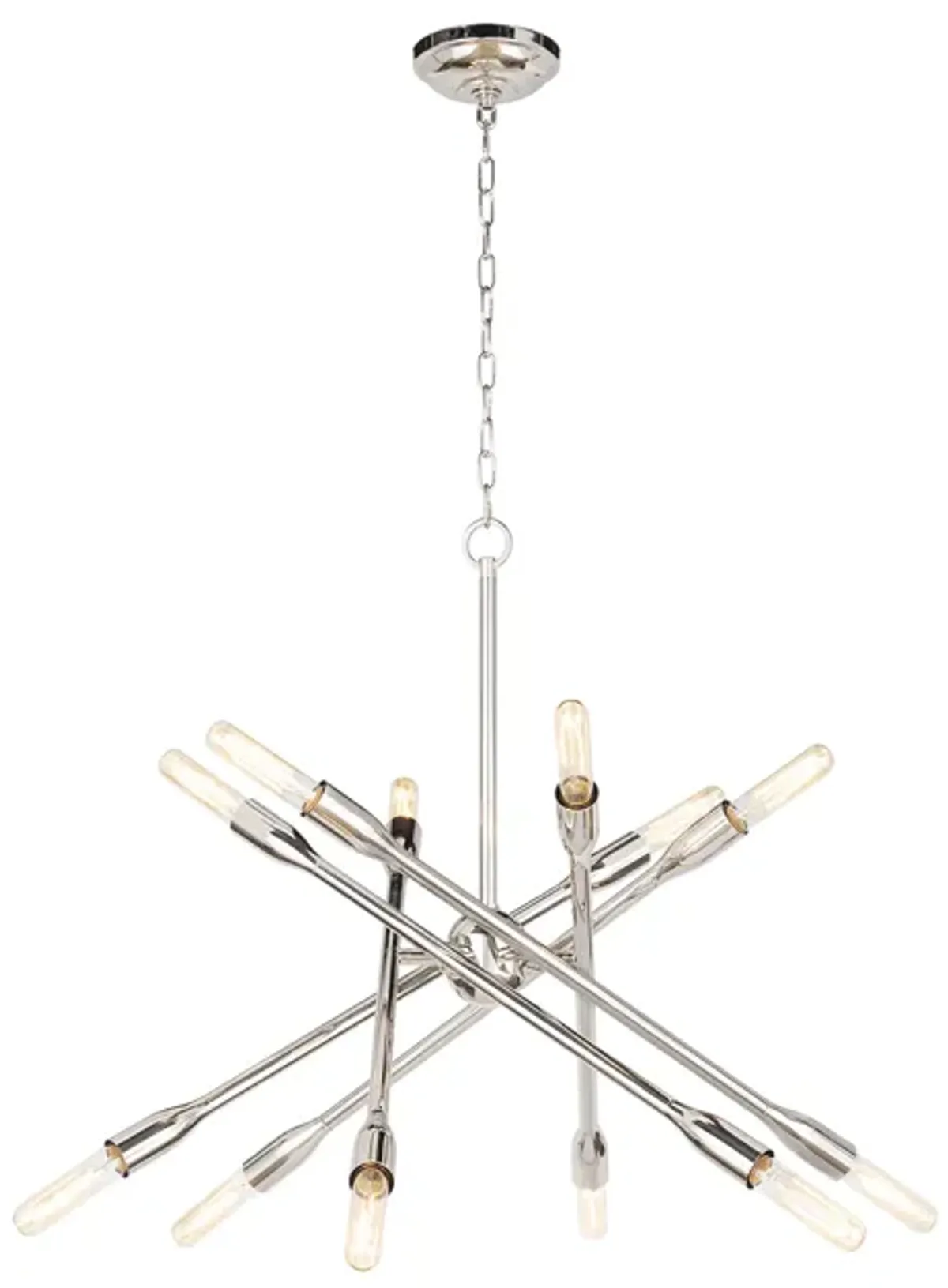 Cobra Chandelier Small (Polished Nickel)