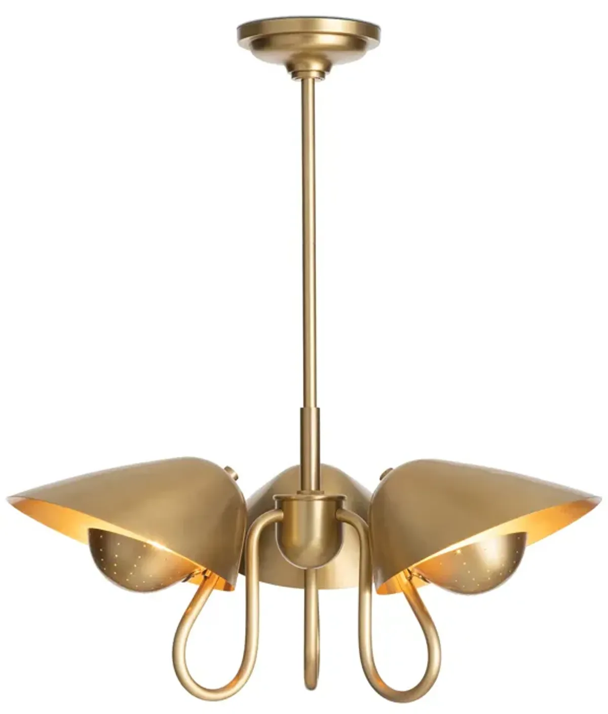 Keaton Pendant (Natural Brass)