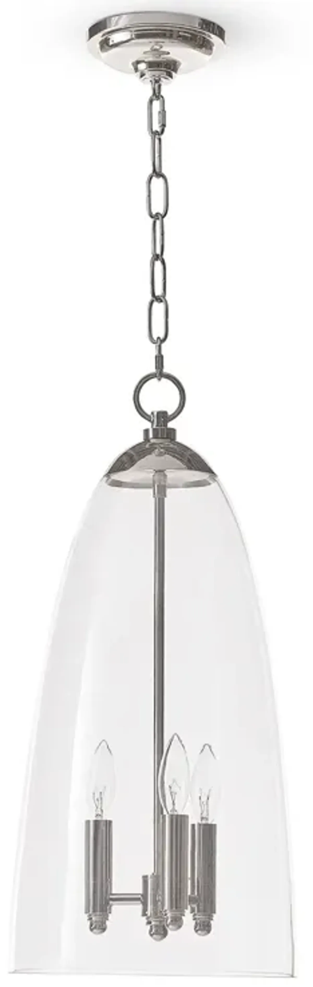 Maiden Glass Pendant (Polished Nickel)