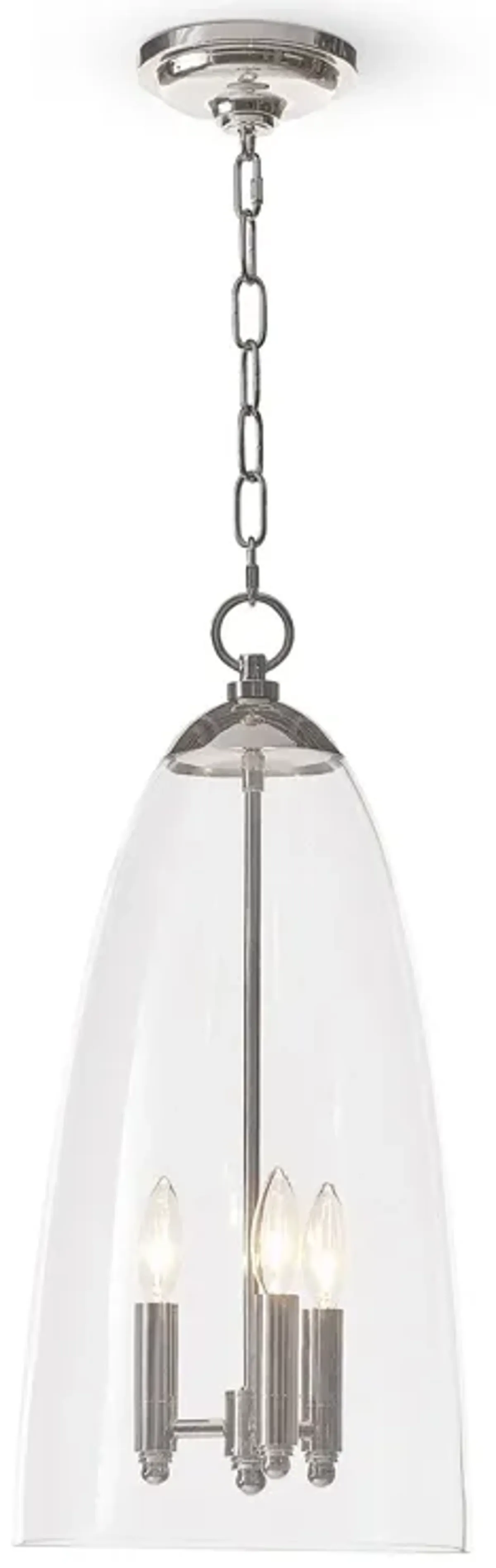 Maiden Glass Pendant (Polished Nickel)