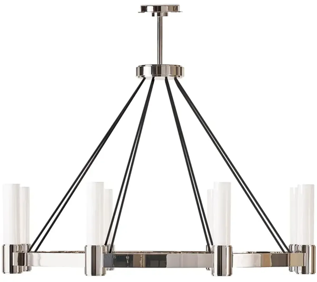 Dixon Chandelier (Polished Nickel)
