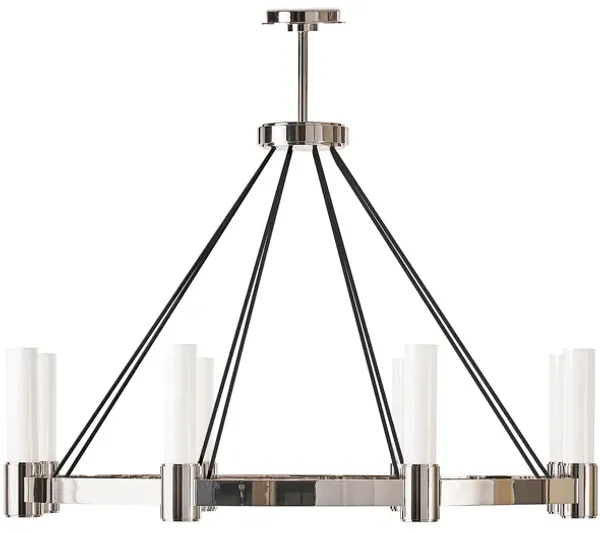 Dixon Chandelier (Polished Nickel)