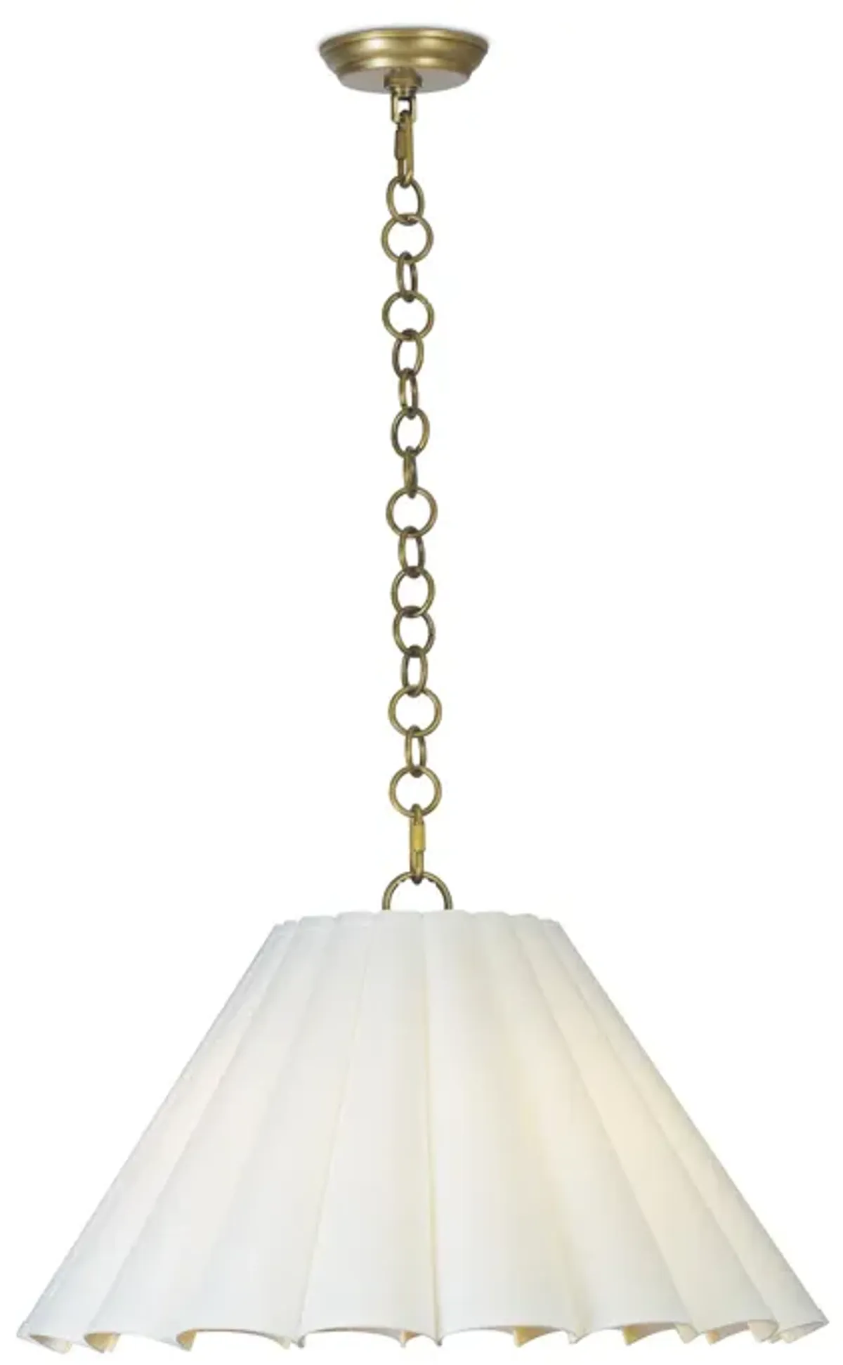 Allison Pendant Large (Natural Brass)