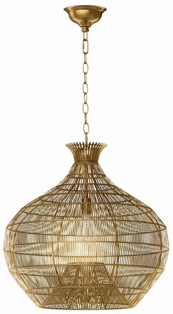 Cupola Metal Pendant (Brass)