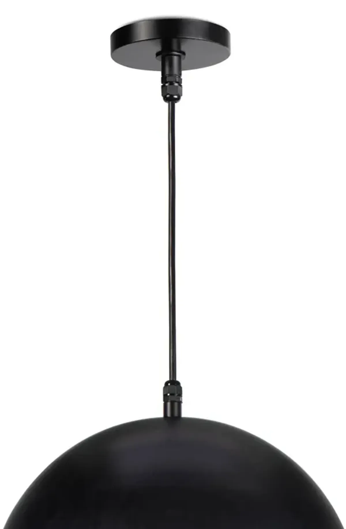 Peridot Outdoor Pendant Small (Black)