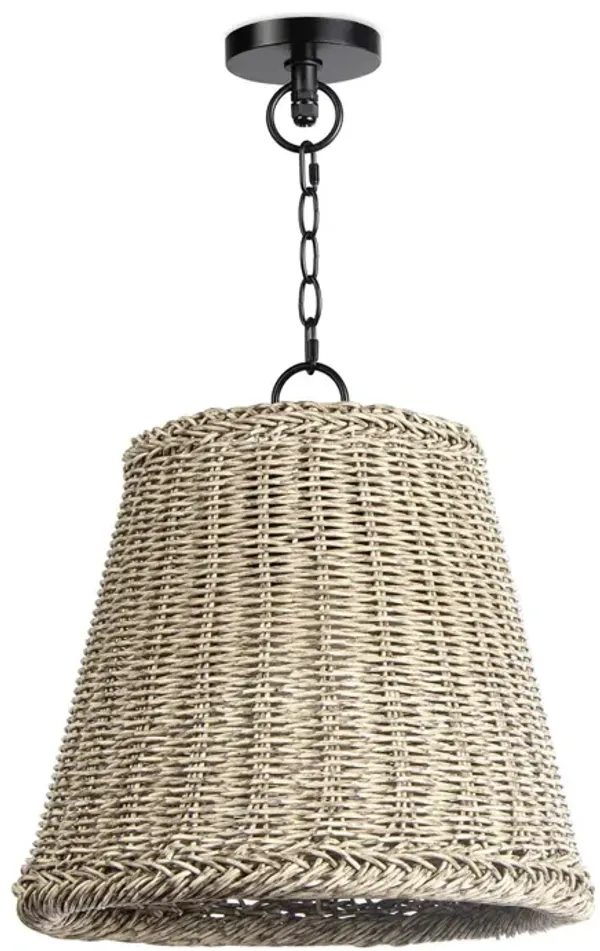Augustine Outdoor Pendant Small (Weathered White)