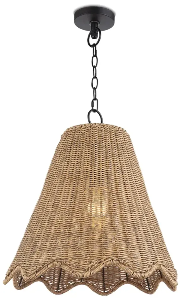 Summer Outdoor Pendant Large (Weathered Natural)