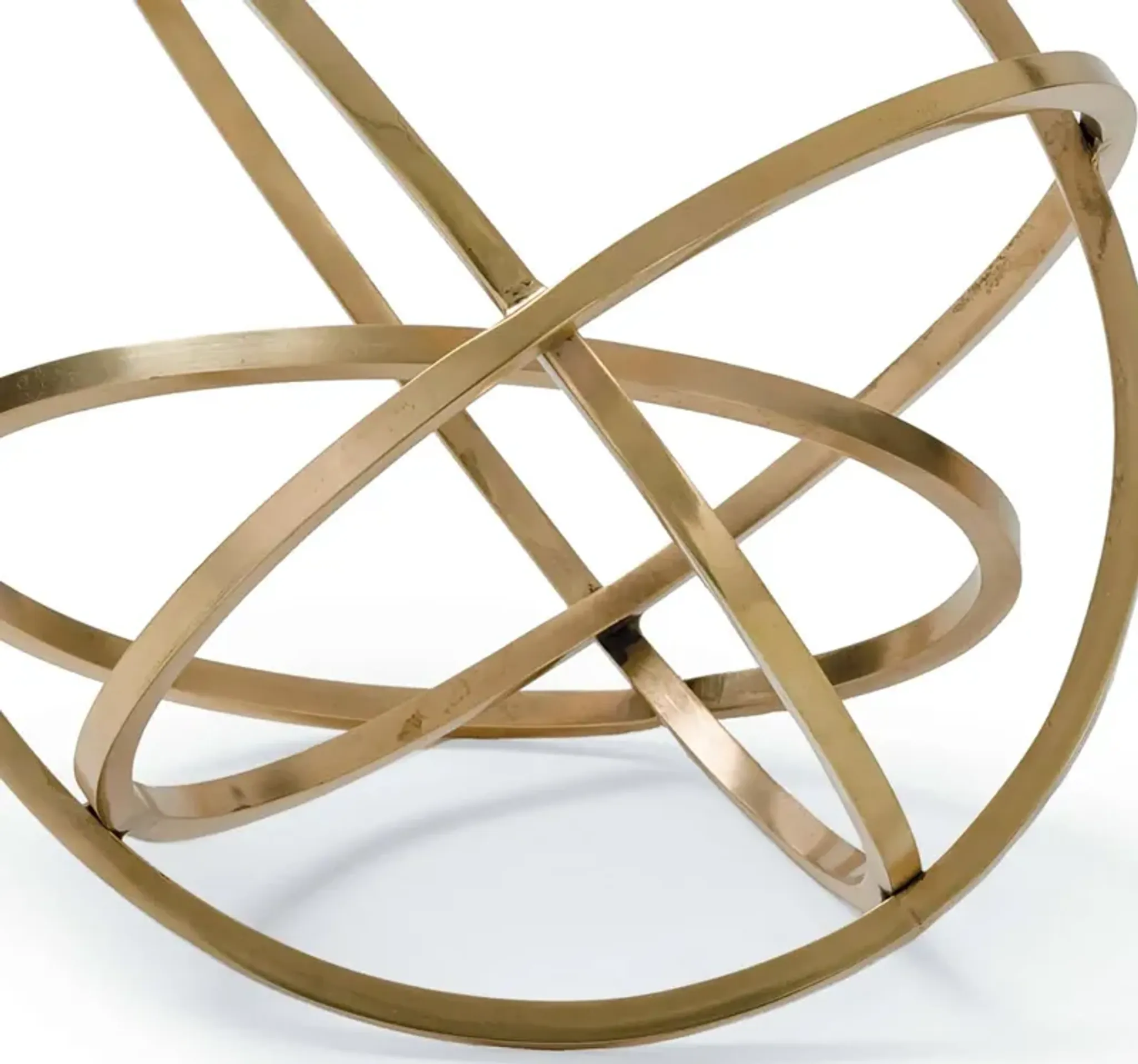 Ellipse Table Top Accessory Brass Regina Andew | Furniture.com
