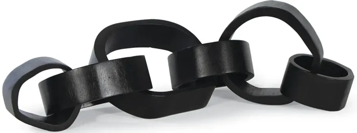 Wooden Links Centerpiece (Black)