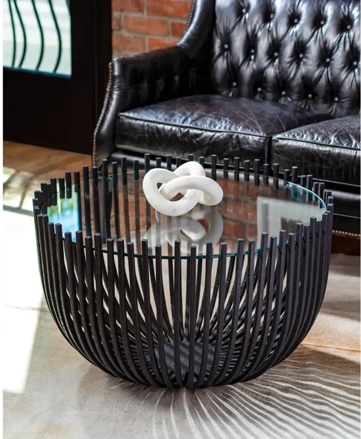 Cassius Marble Sculpture (White)