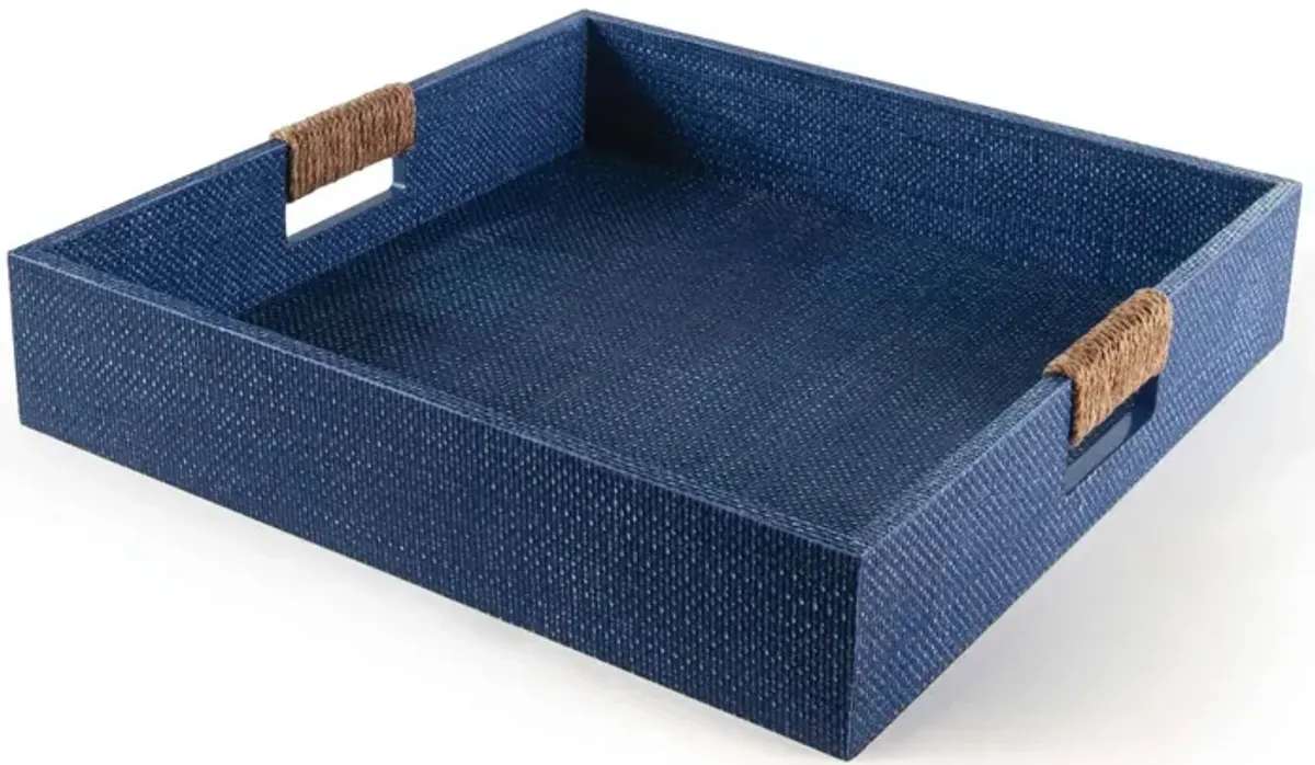 Logia Square Tray Large (Indigo)