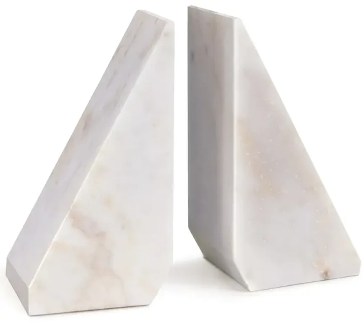 Othello Marble Bookends (White)