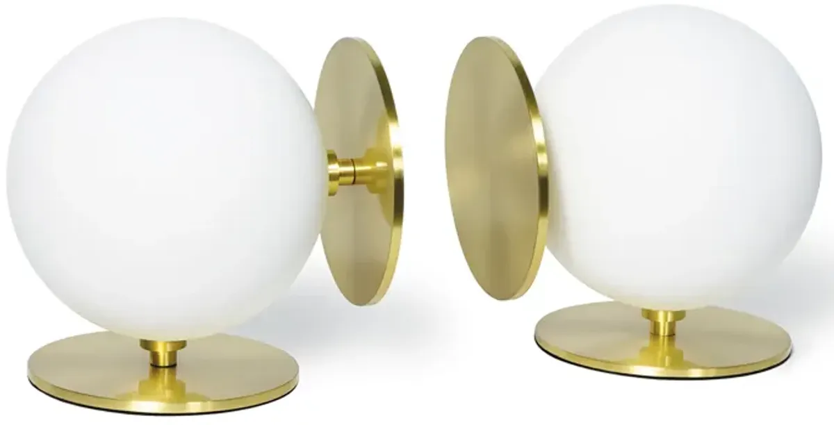 Grant Bookends (White)