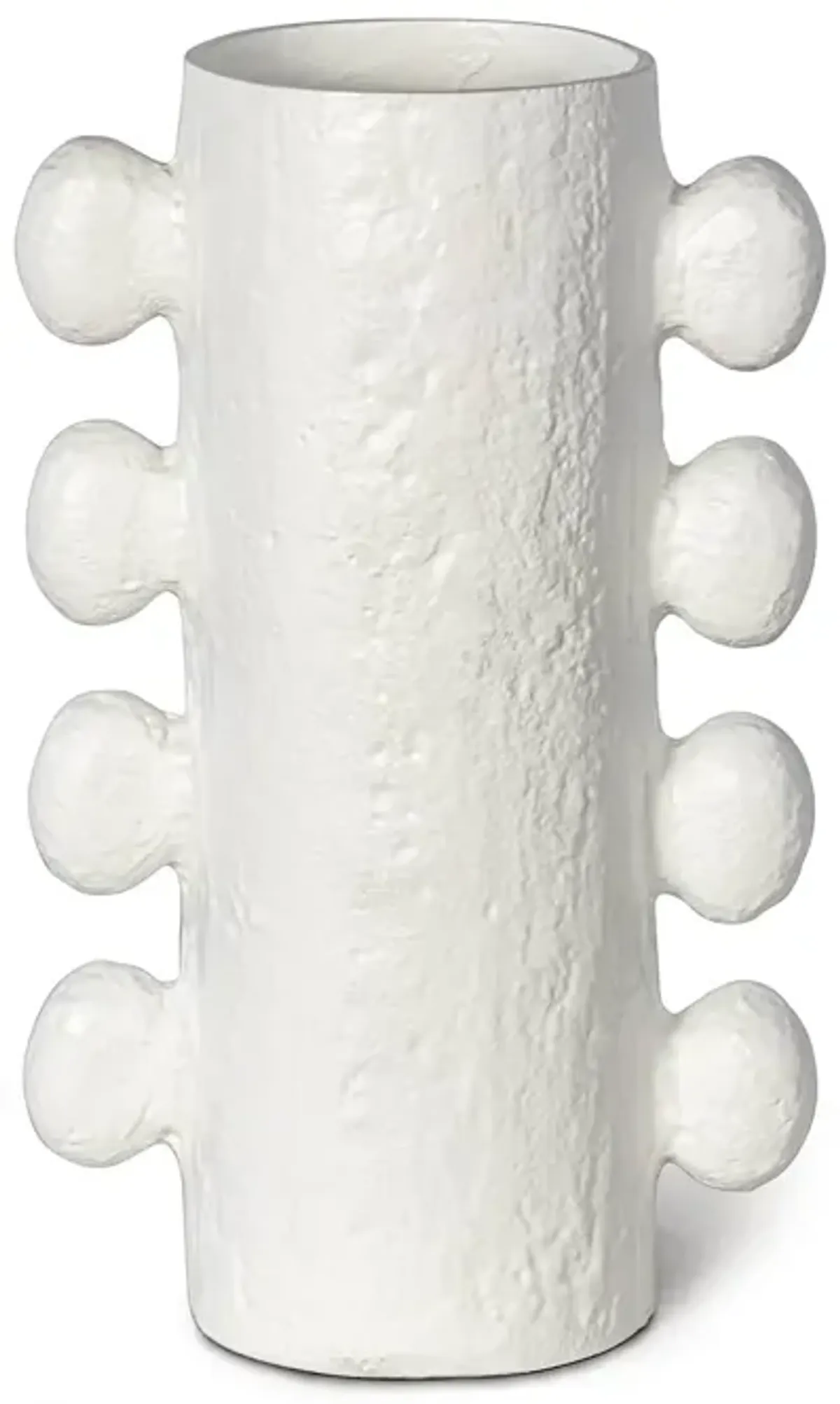Sanya Metal Vase Large (White)