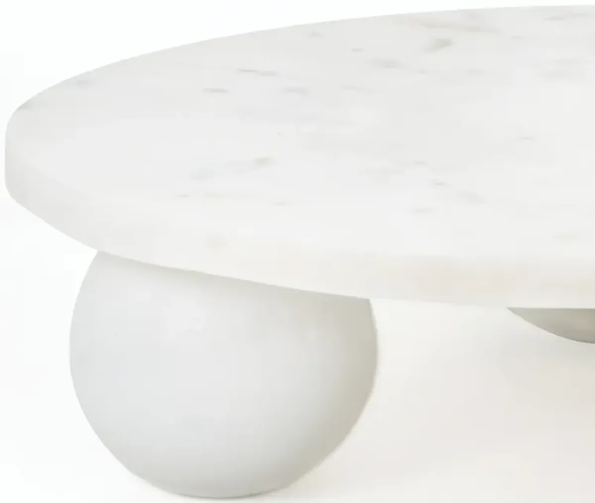 Marlow Marble Plate Large (White)