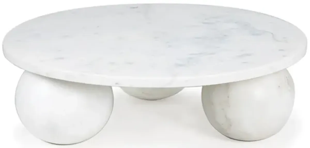 Marlow Marble Plate Small (White)