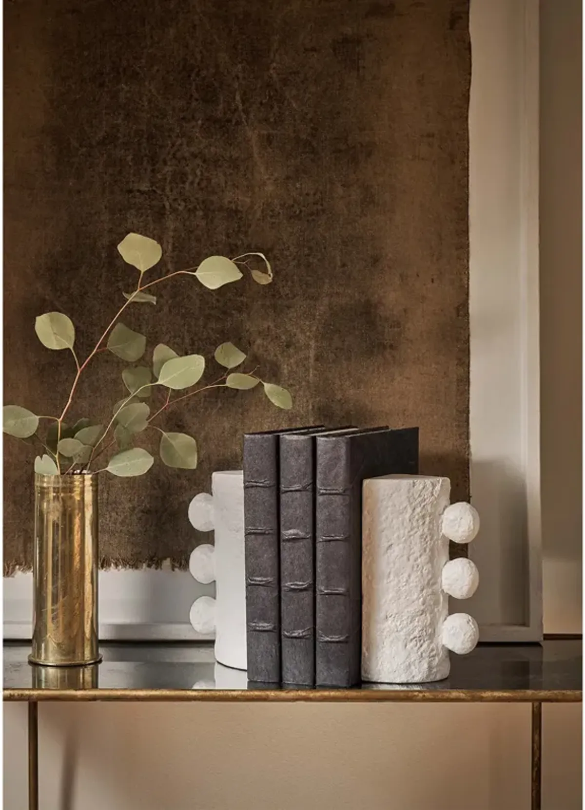 Sanya Bookend Set (White)