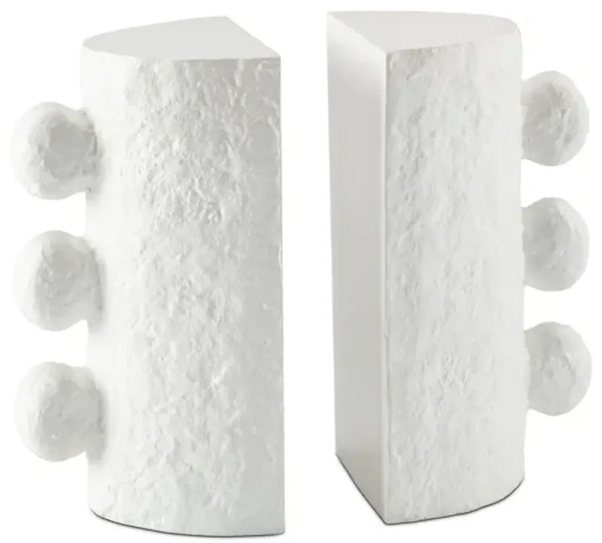 Sanya Bookend Set (White)
