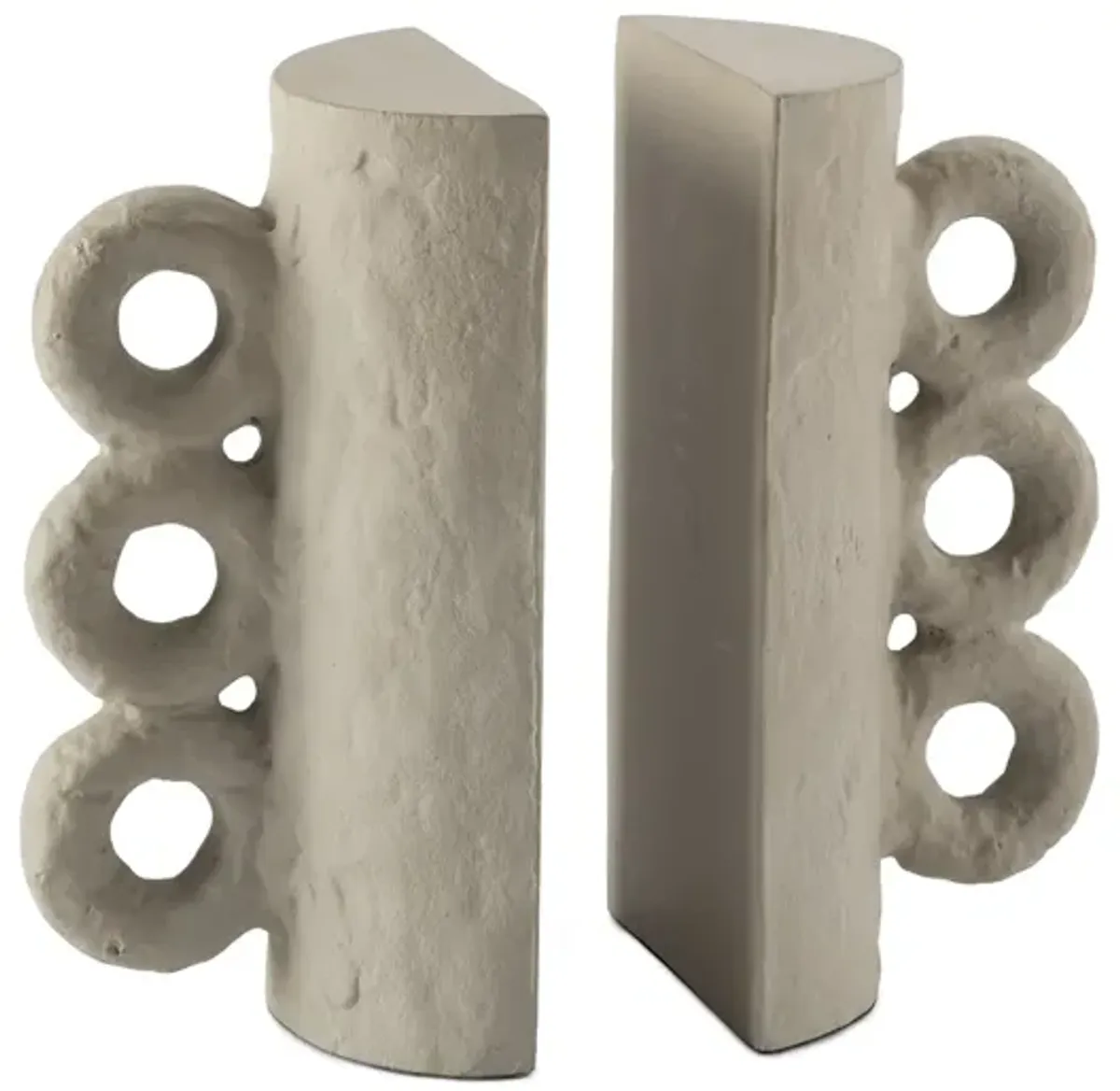 Chandra Bookend Set (Grey)