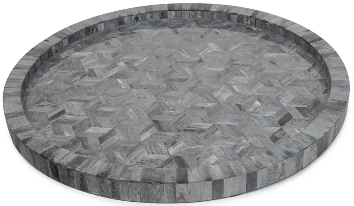 Jullian Bone Tray Small (Grey)