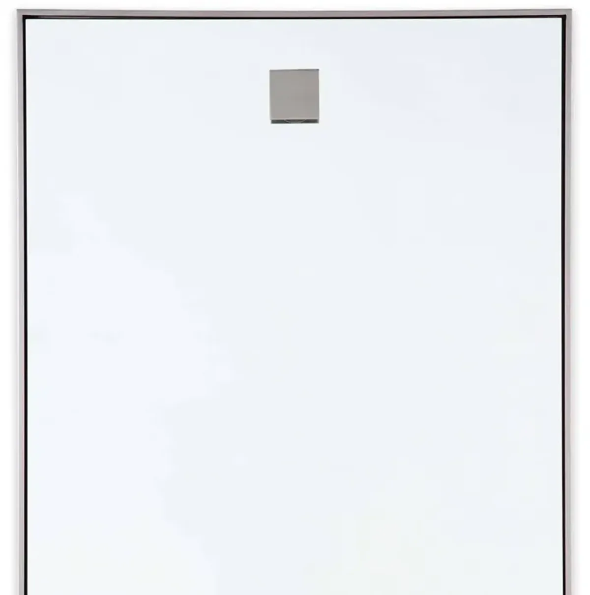 Hanging Rectangle Mirror (Polished Nickel)