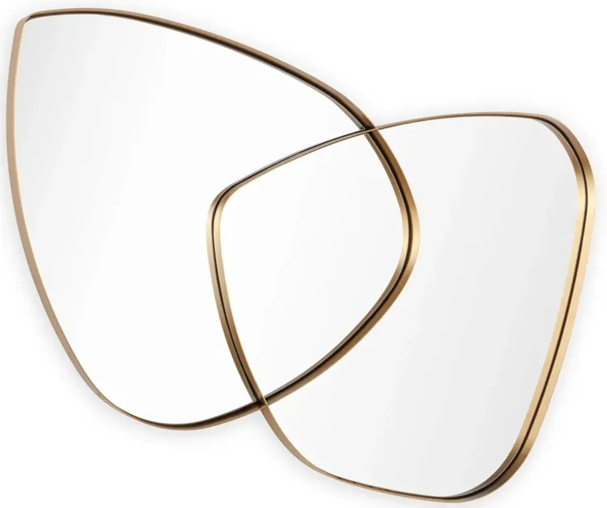 Harmony Mirror (Natural Brass)
