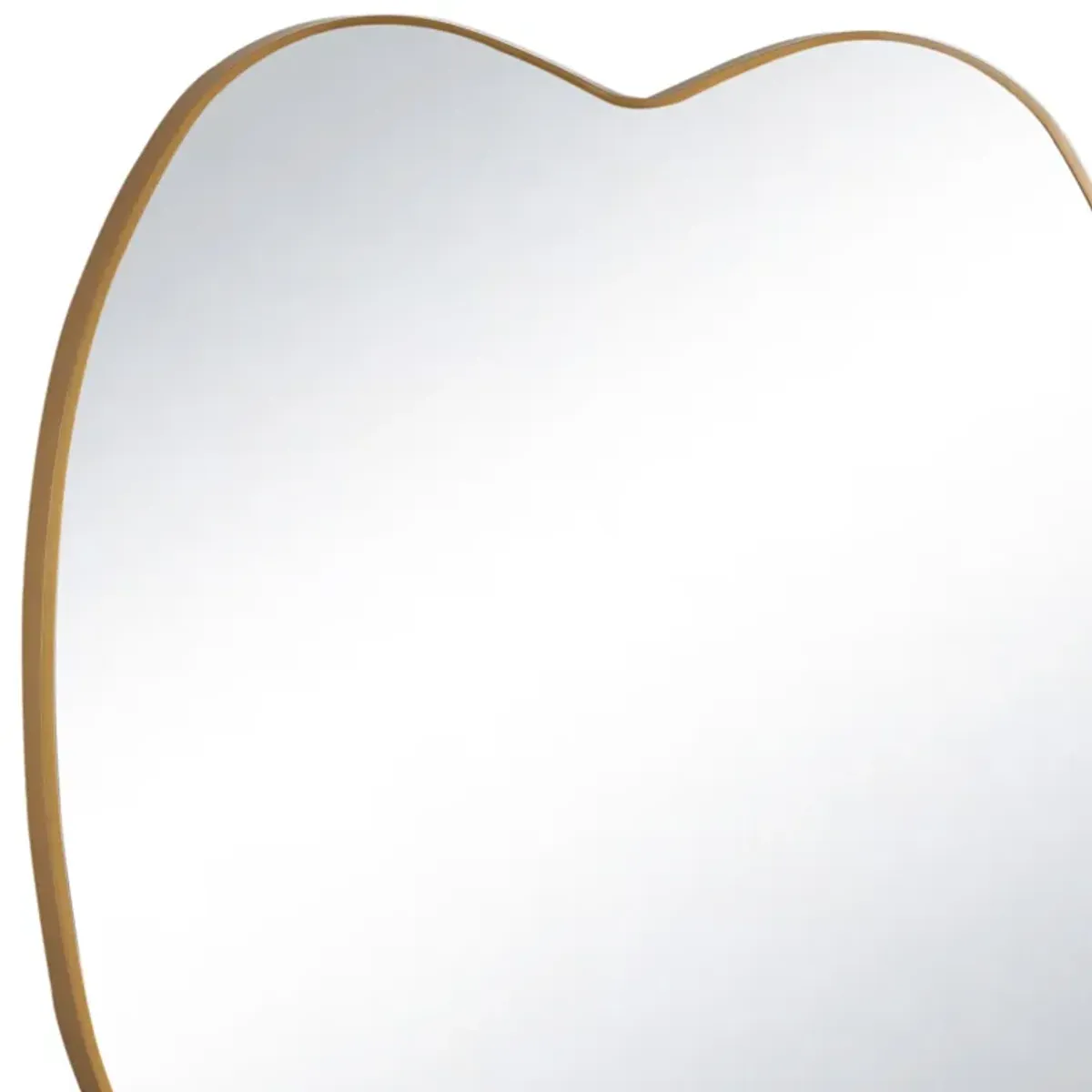 Mela Metal Mirror (Natural Brass)