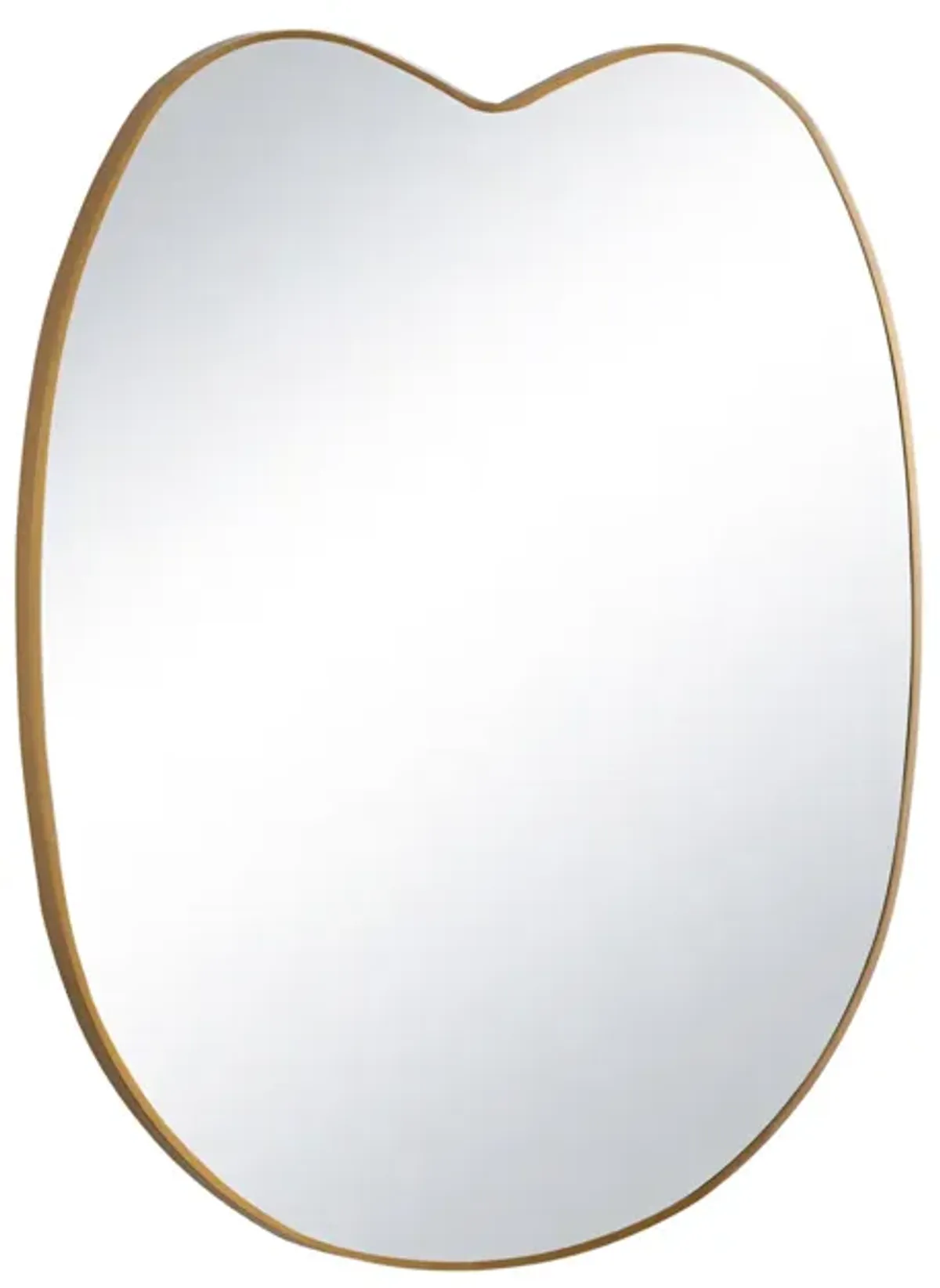 Mela Metal Mirror (Natural Brass)