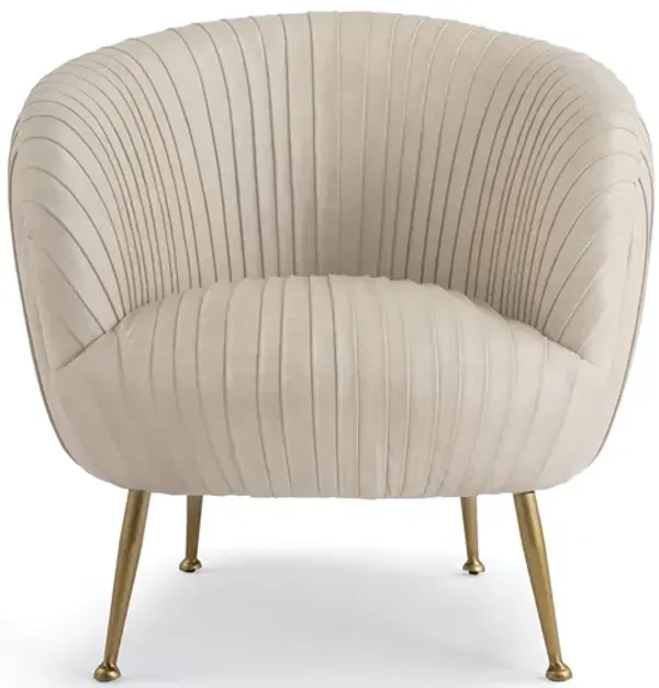 Beretta Leather Chair (Cappuccino)