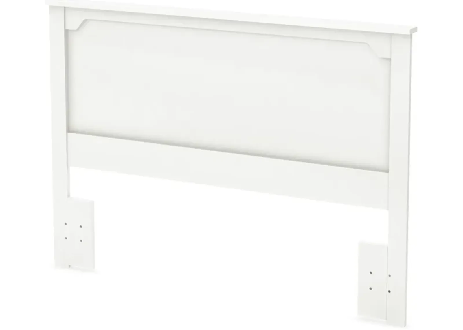 Fusion White Full-Queen Headboard - South Shore