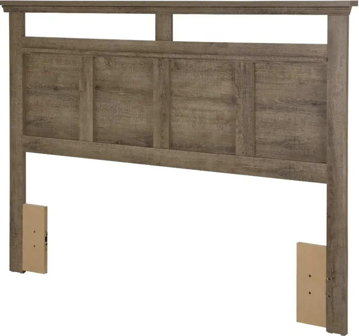 Versa Weathered Oak Full/Queen Headboard (54/60 Inch) - South Shore