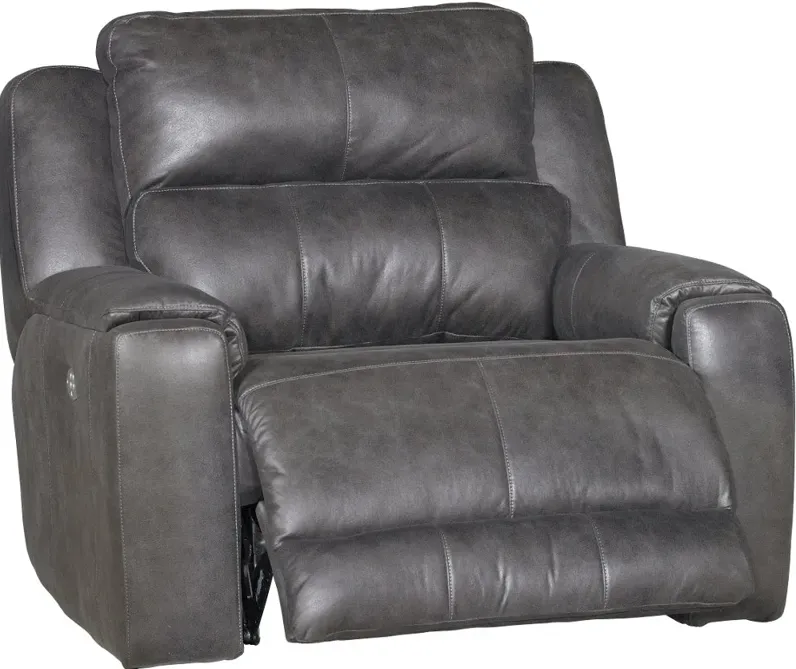 Dazzle Slate Gray Power Recliner