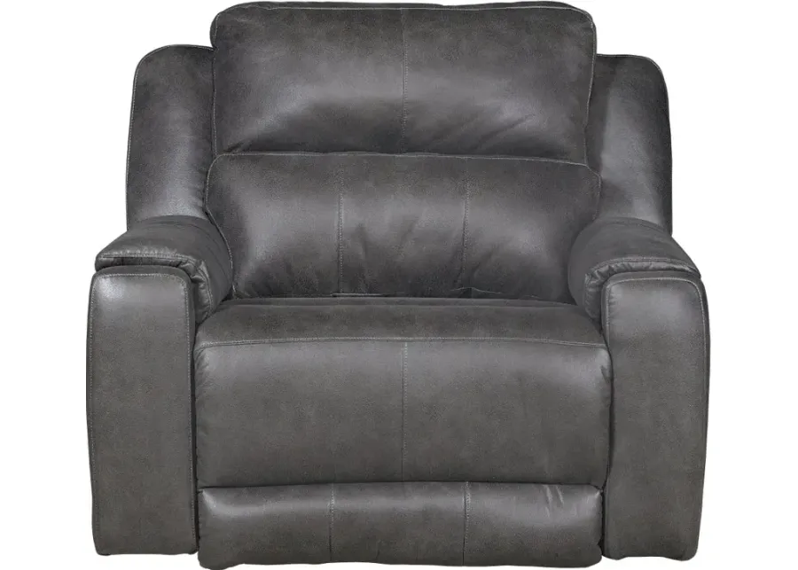 Dazzle Slate Gray Power Recliner