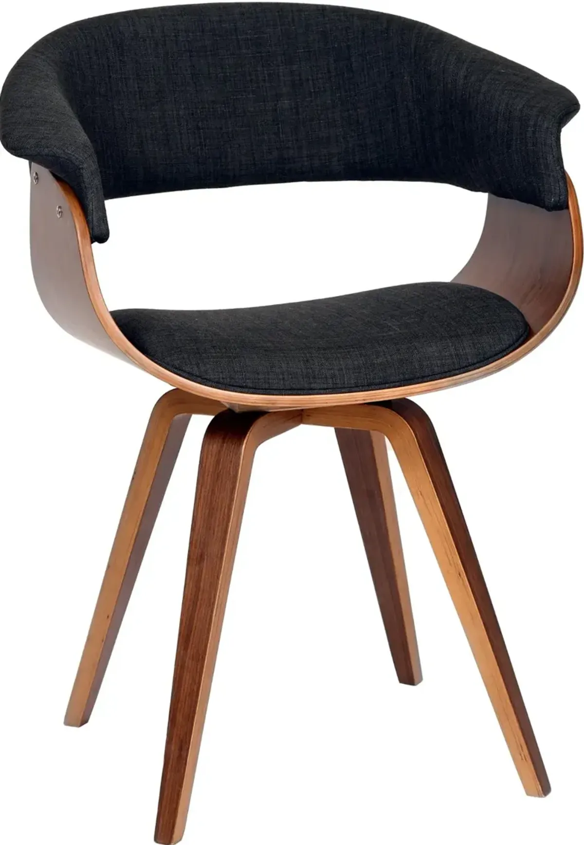 Summer Charcoal and Walnut Dining Room Chair