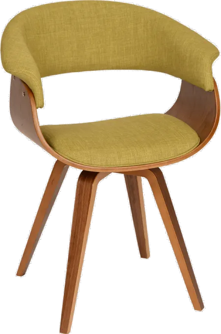 Green/ Walnut Dining Chair - Summer