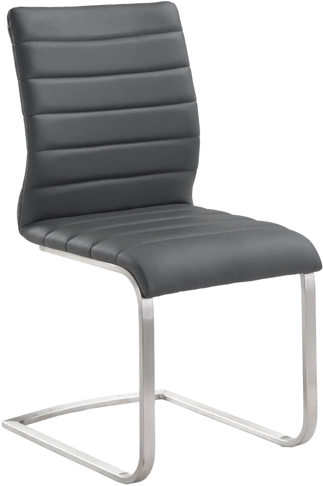 Set of 2 Gray Dining Chairs - Fusion