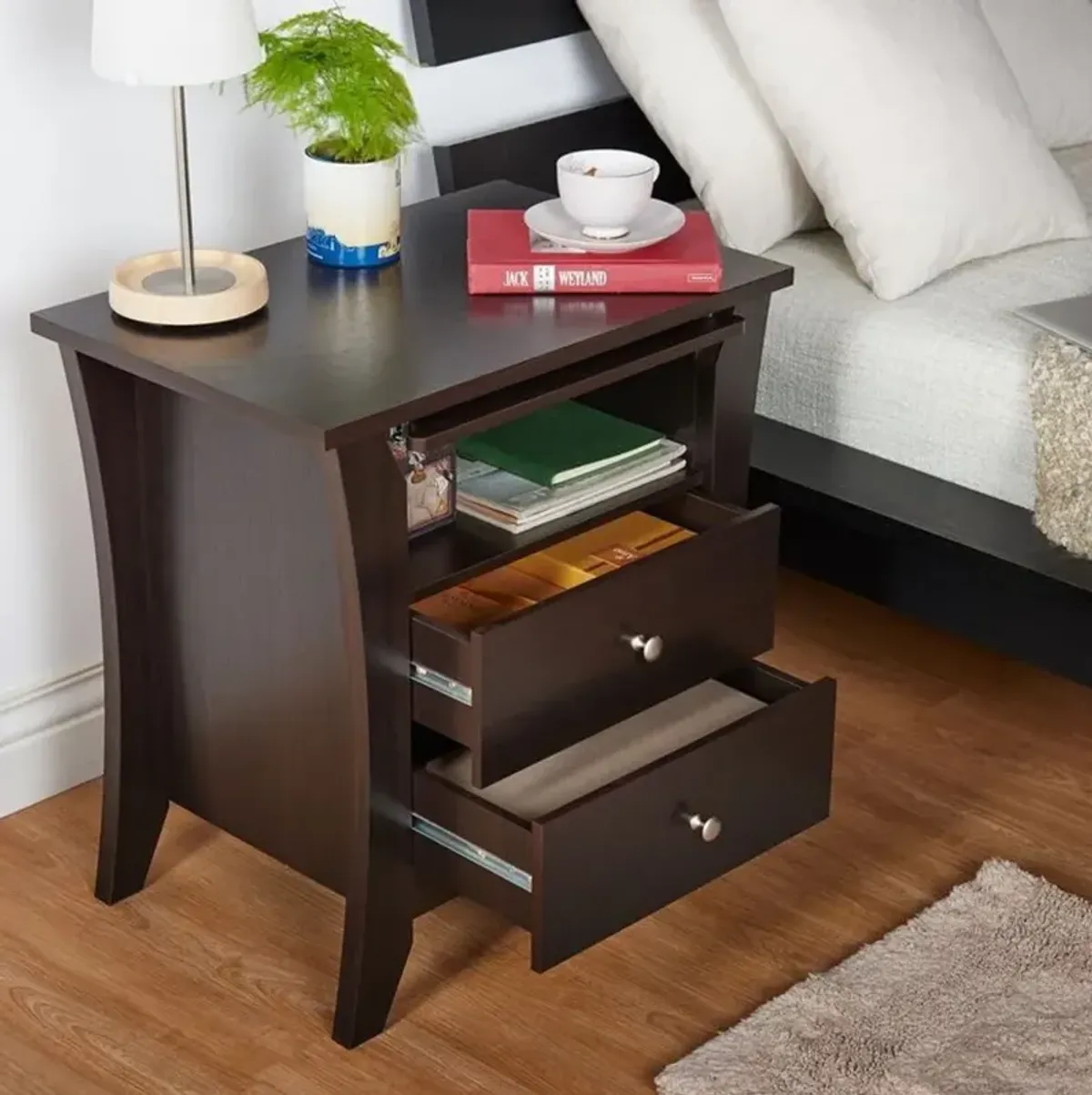 Pattison Espresso Nightstand