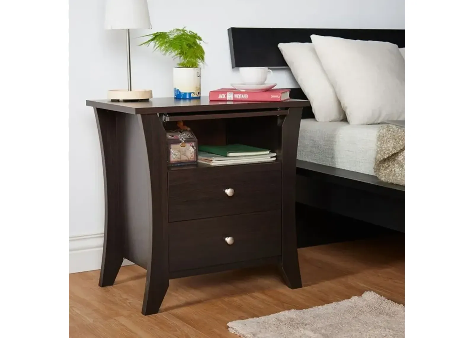 Pattison Espresso Nightstand