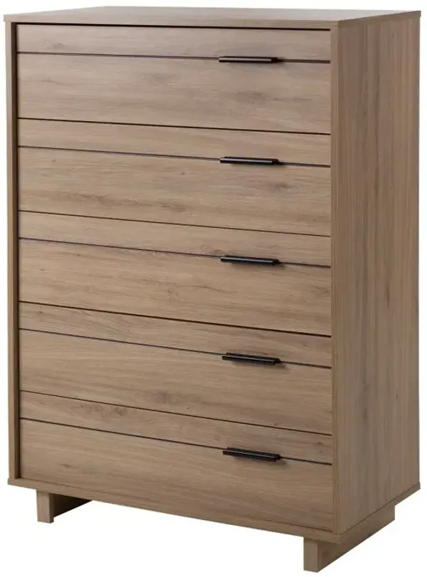 Fynn Rustic Oak Chest of Drawers