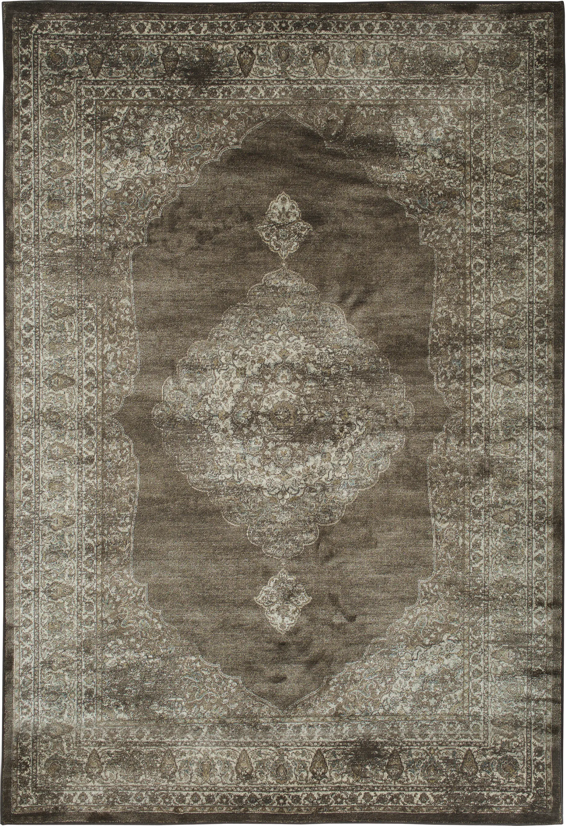 Sonoma 5 x 8 Brown and Beige Area Rug