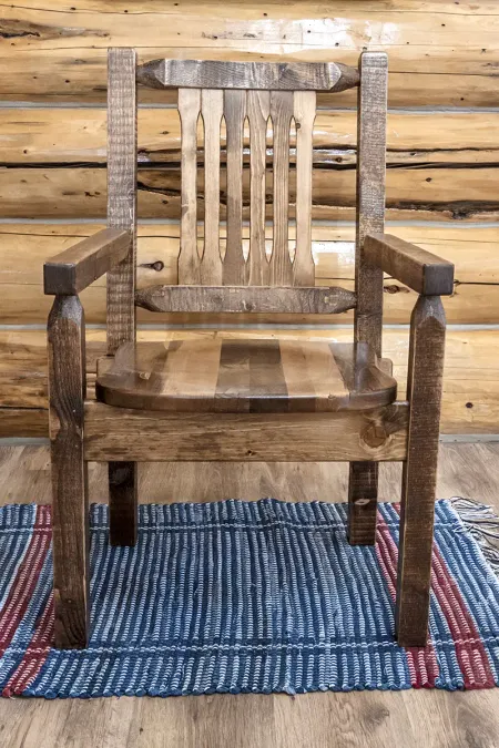 Homestead Rustic Captain's Dining Chair